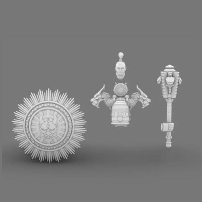 Cyber Samurai V10K Knight Captain Kit - BW Terrain & Forge