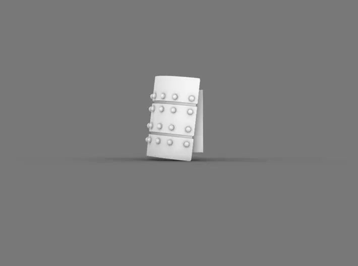 Cyber Samurai V6 Heavy Plate Sode Shoulder Pads (STL Format) - BW Terrain & Forge