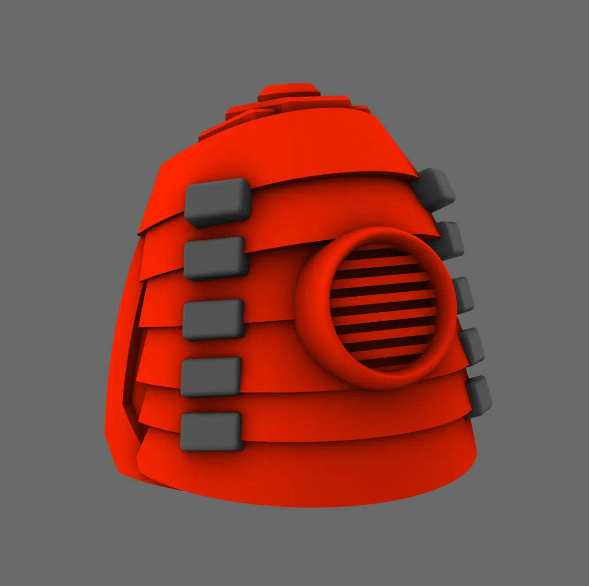 Cyber Samurai V7 Turbo Bushi Shoulder Pads - BW Terrain & Forge