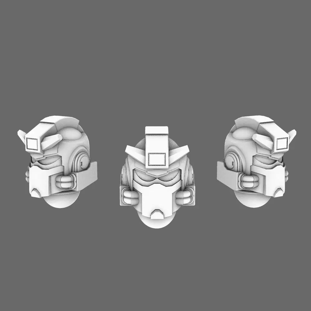 Clan Gunpla V10 Helmet Type D BW Terrain & Forge