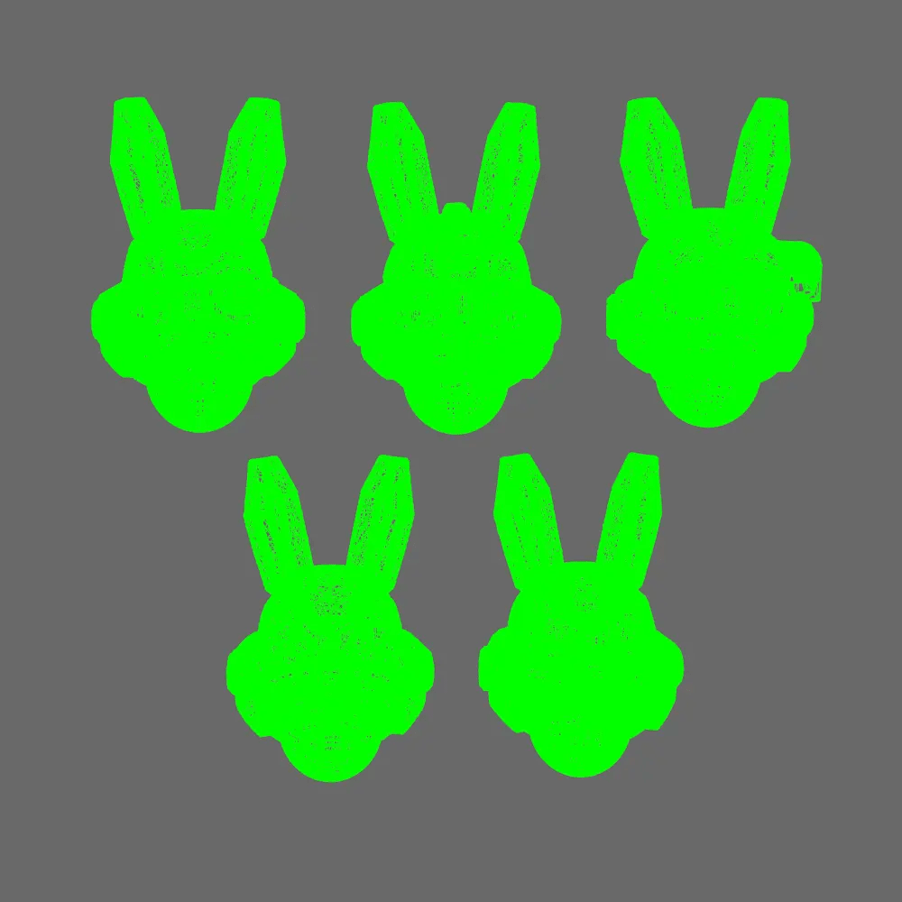 Mecha Furry V10K Bunny Mech Helmets X 10 - BW Terrain & Forge