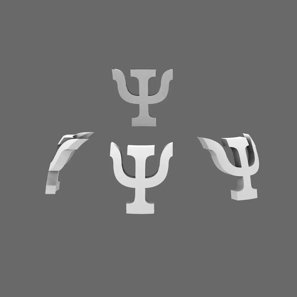 Psi-Clops Knight Shoulder Symbols X 60 - BW Terrain & Forge