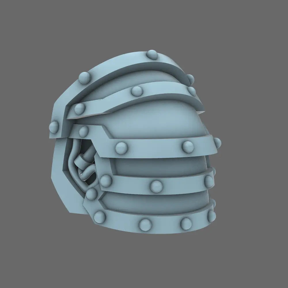 Space Knight V1 Exterminator Shoulder Pads Type A X 10 - BW Terrain & Forge