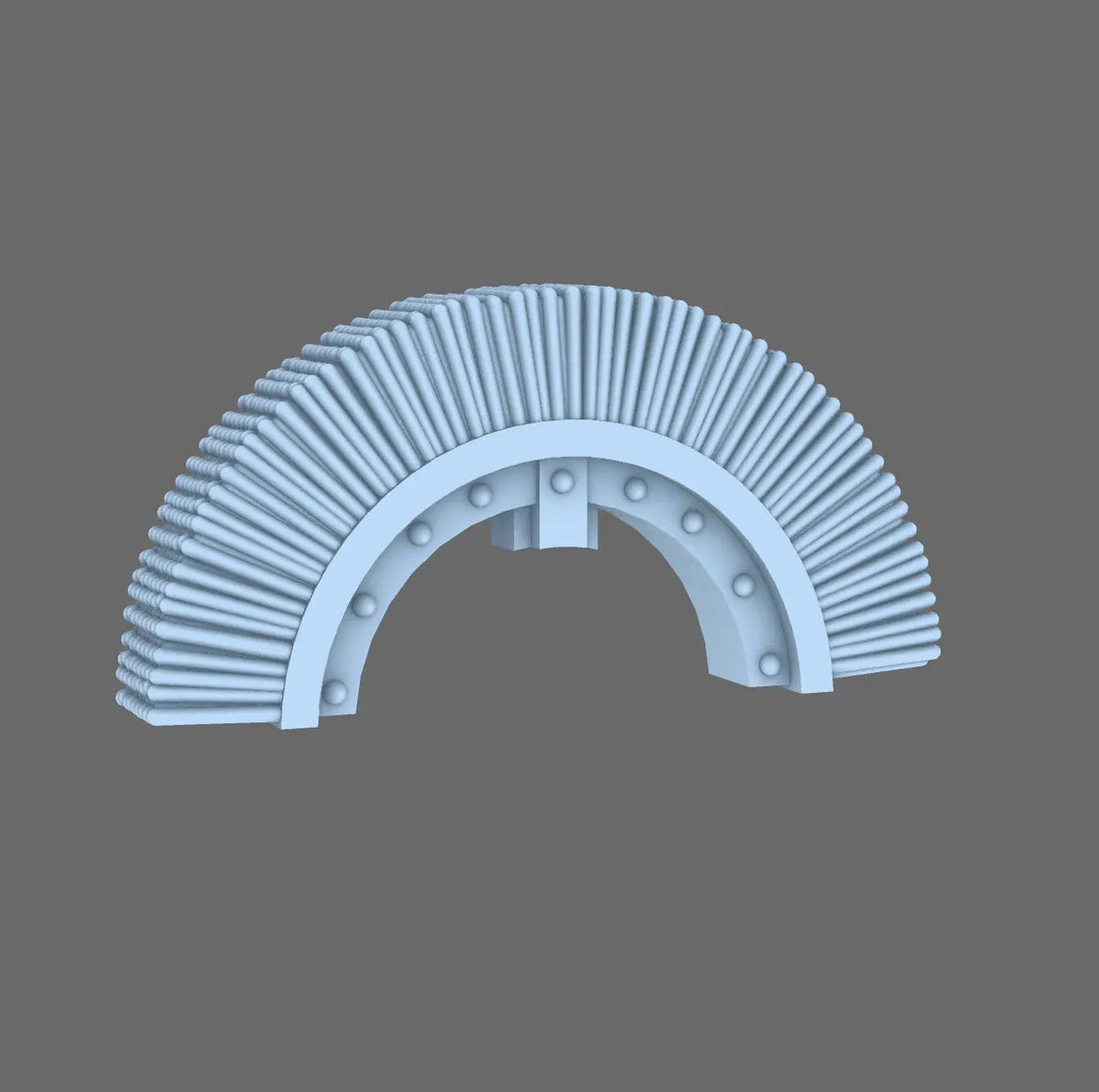 Space Knights Feathered Crest for V7 Helmets - view 3