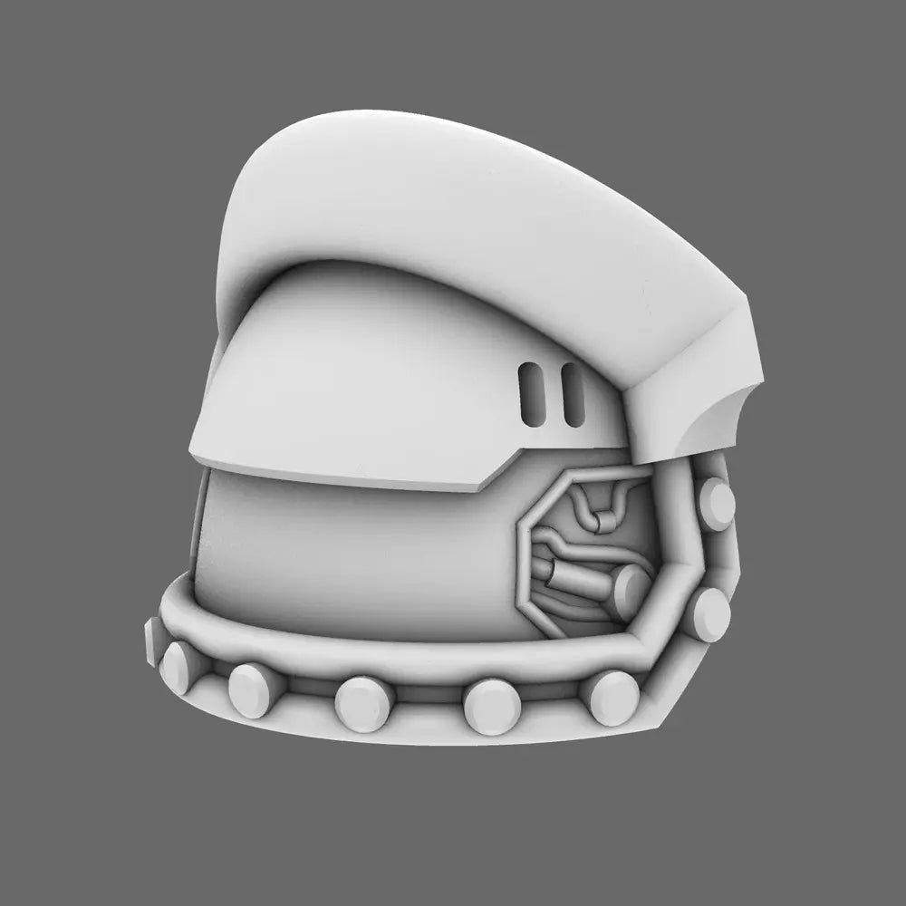 Space Knights V3 Warrior Shoulder Pads X 10 - BW Terrain & Forge
