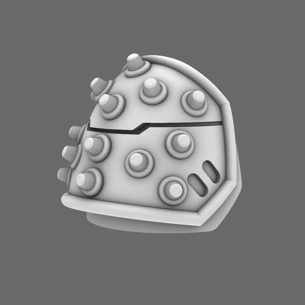 Space Knights V4 Savage Studded Shoulder Pads Type B X 10 - BW Terrain & Forge