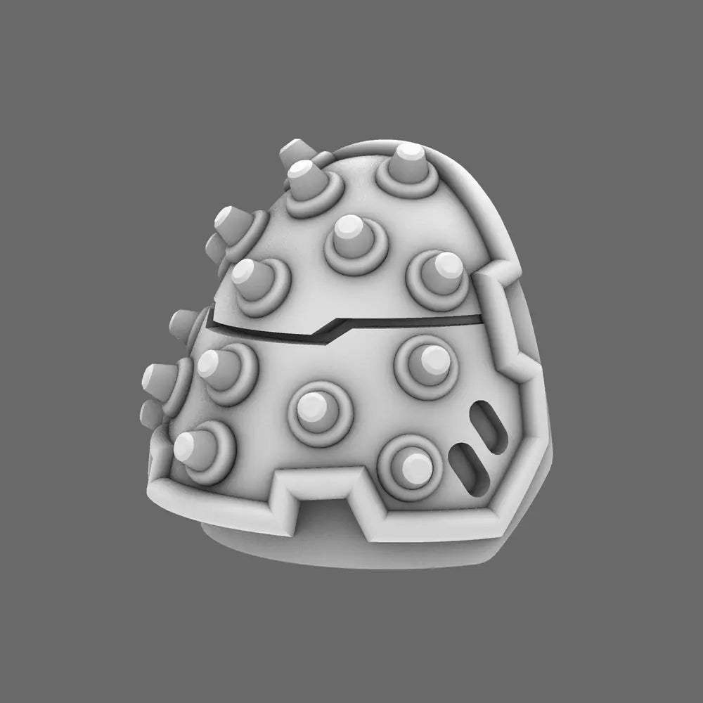 Space Knights V4 Savage Studded Shoulder Pads Type D X 10 - BW Terrain & Forge