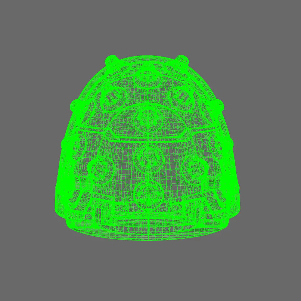 Space Knights V4 Savage Studded Shoulder Pads Type D X 10 - BW Terrain & Forge
