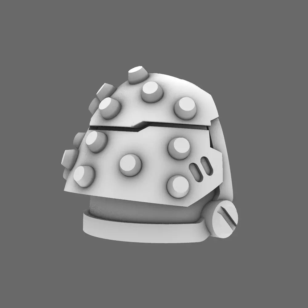 Space Knights V5 Defiance Studded Shoulder Pads Type A X 10 - BW Terrain & Forge