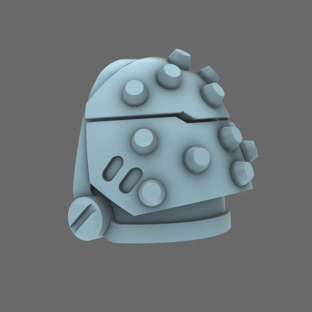 Space Knights V5 Defiance Studded Shoulder Pads Type B X 10 - BW Terrain & Forge