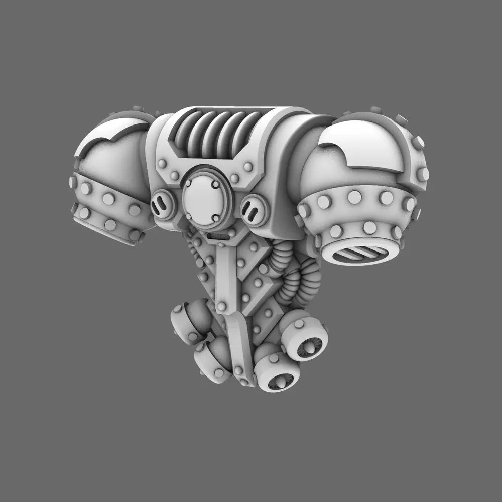 Space Knights V6 Stroud Backpack X 10 - BW Terrain & Forge