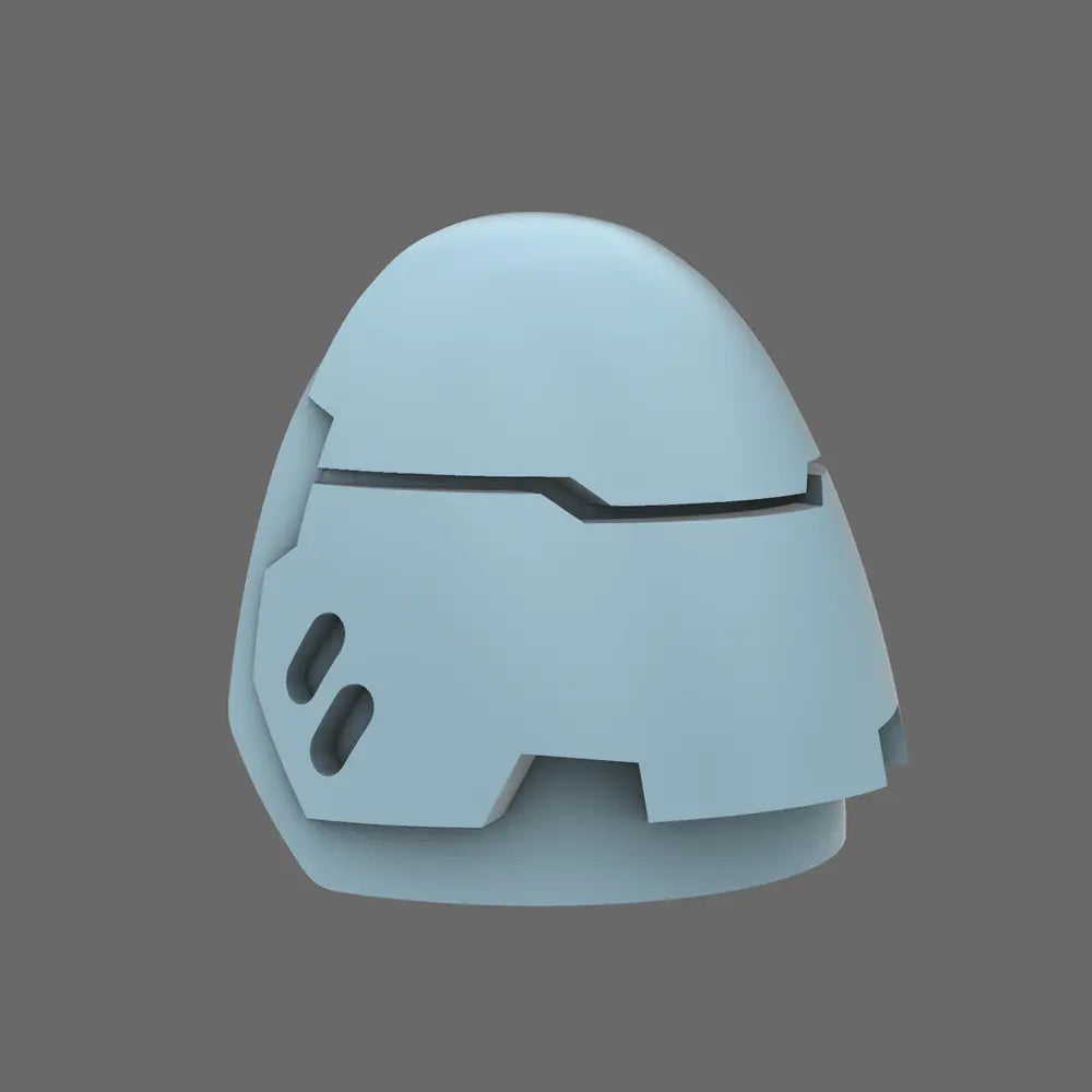 Space Knights V6 Stroud Smooth Shoulder Pad Type D X 10 - BW Terrain & Forge