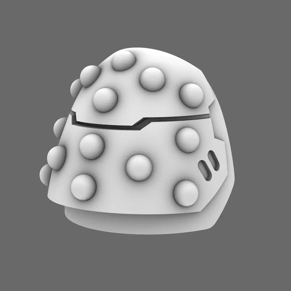 Space Knights V6 Stroud Studded Shoulder Pad Type A X 10 - BW Terrain & Forge