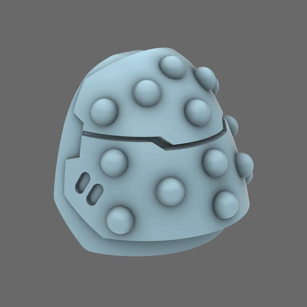 Space Knights V6 Stroud Studded Shoulder Pad Type A X 10 - BW Terrain & Forge