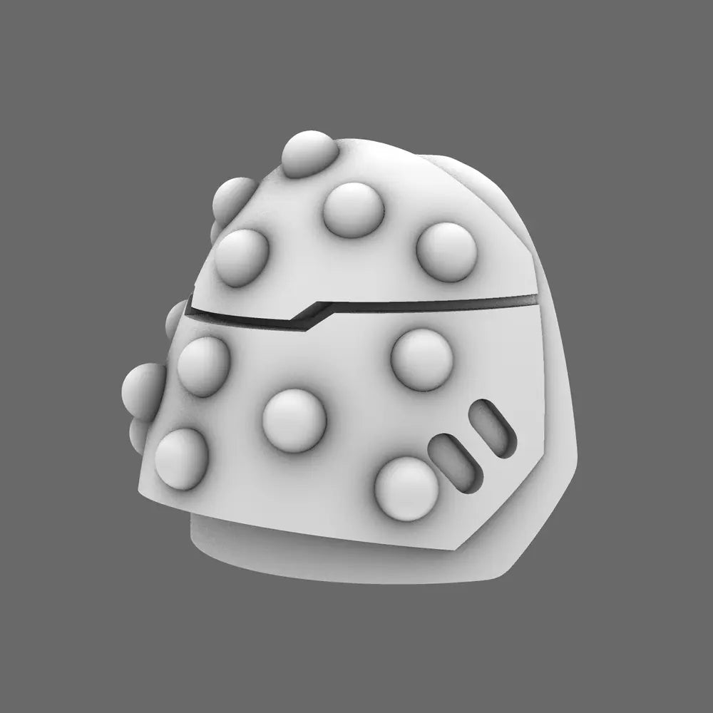 Space Knights V6 Stroud Studded Shoulder Pad Type B X 10 - BW Terrain & Forge