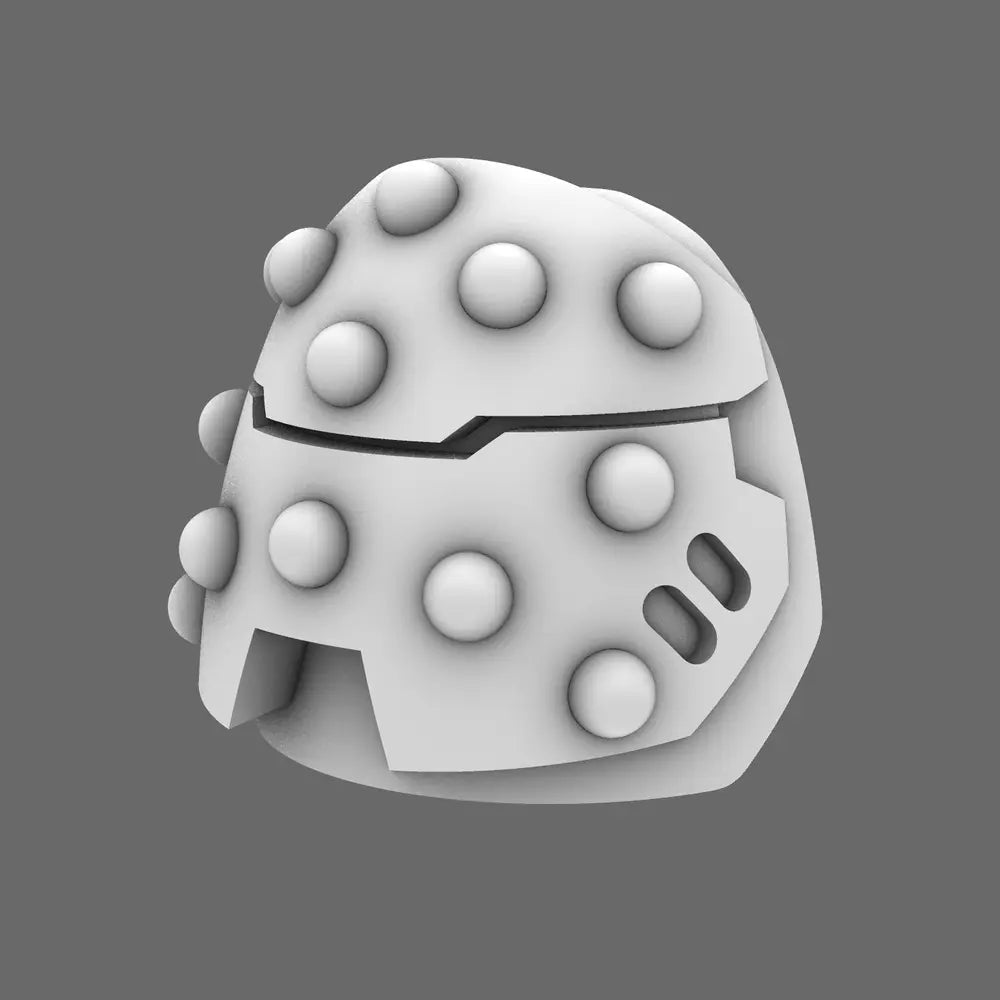 Space Knights V6 Stroud Studded Shoulder Pad Type C X 10 - BW Terrain & Forge