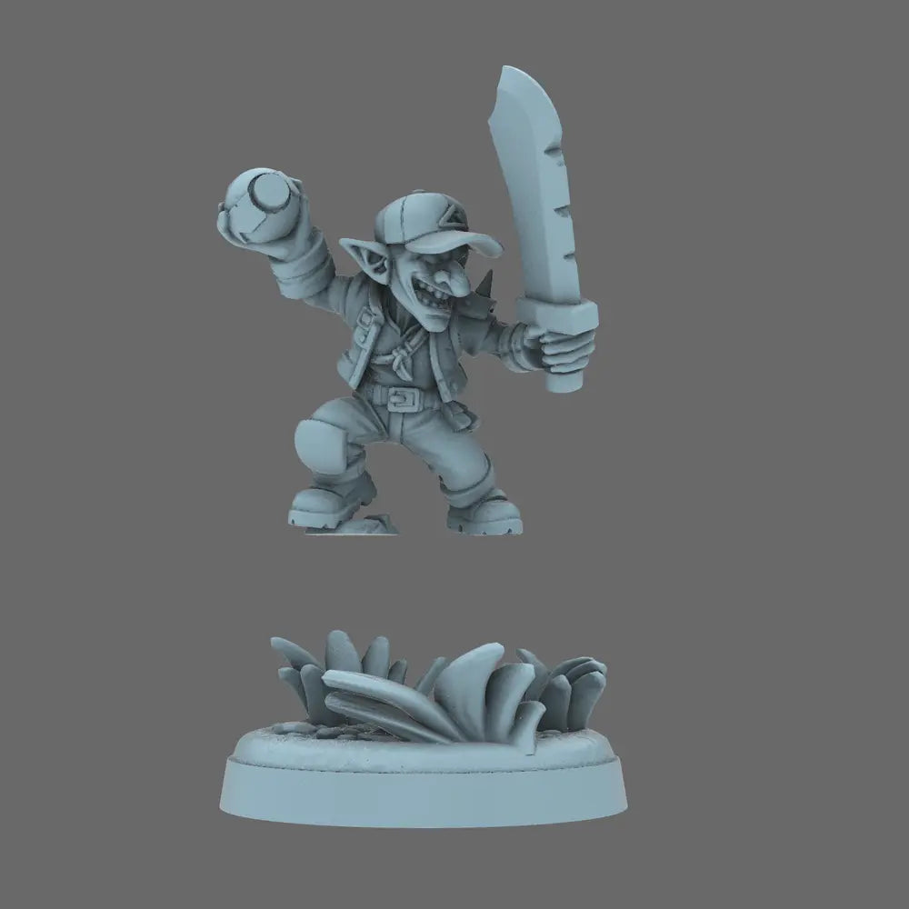 Space Orcs - Burn Ketchup Attack Beast Trainer - BW Terrain & Forge