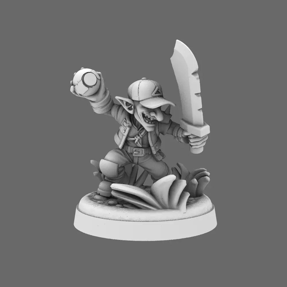 Space Orcs - Burn Ketchup Attack Beast Trainer - BW Terrain & Forge