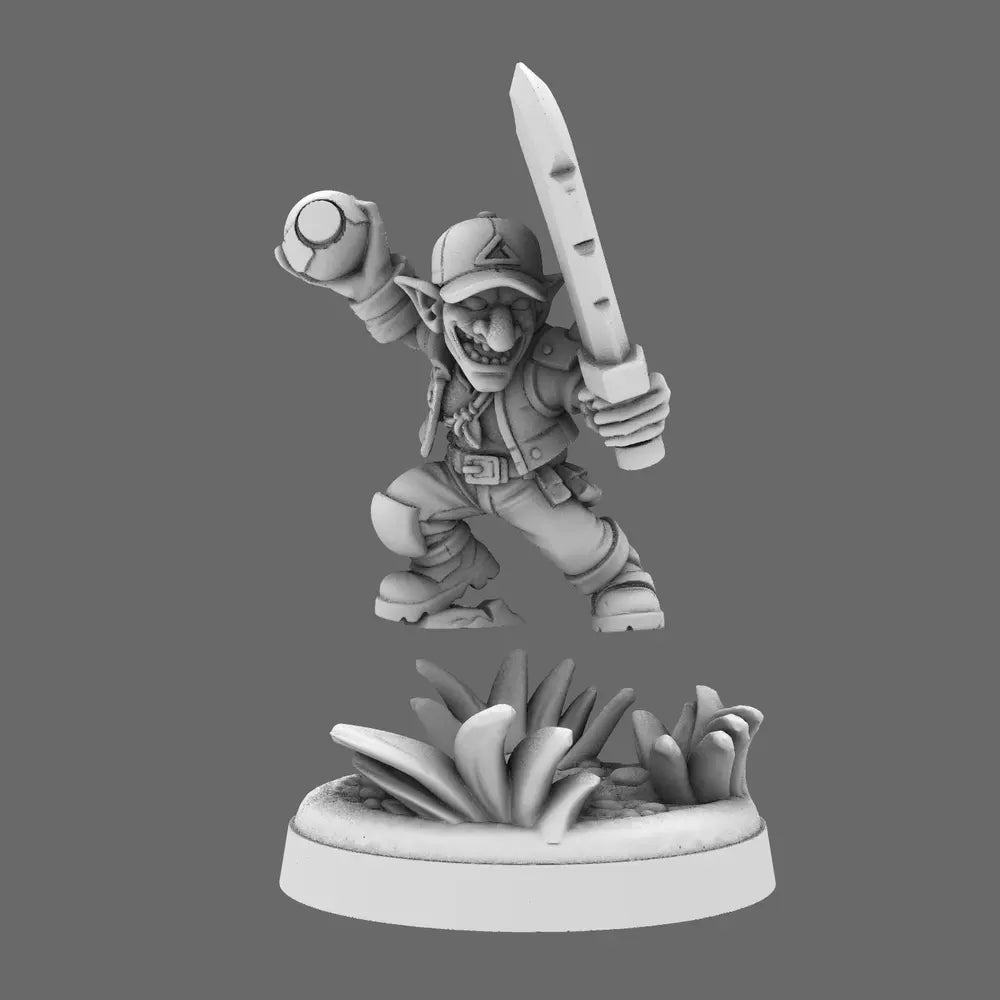 Space Orcs - Burn Ketchup Attack Beast Trainer - BW Terrain & Forge