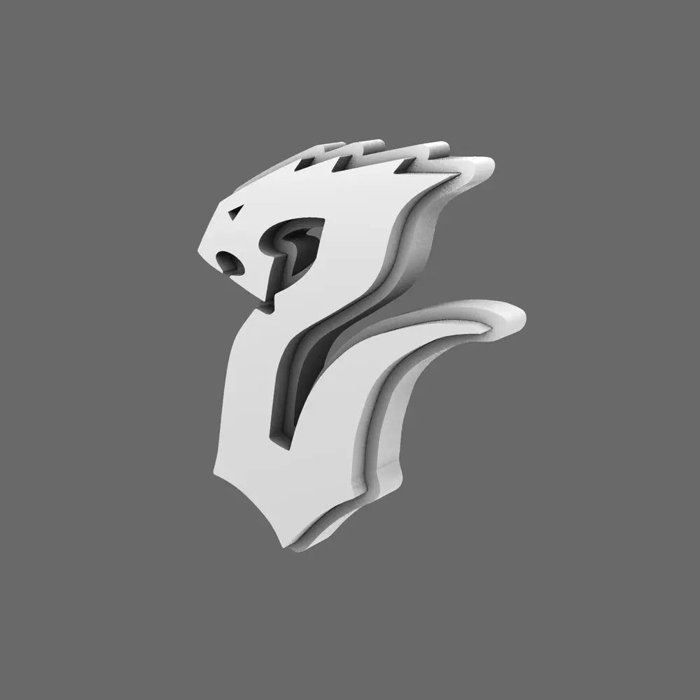 Void Serpents V10B Shoulder Symbols LEFT - BW Terrain & Forge