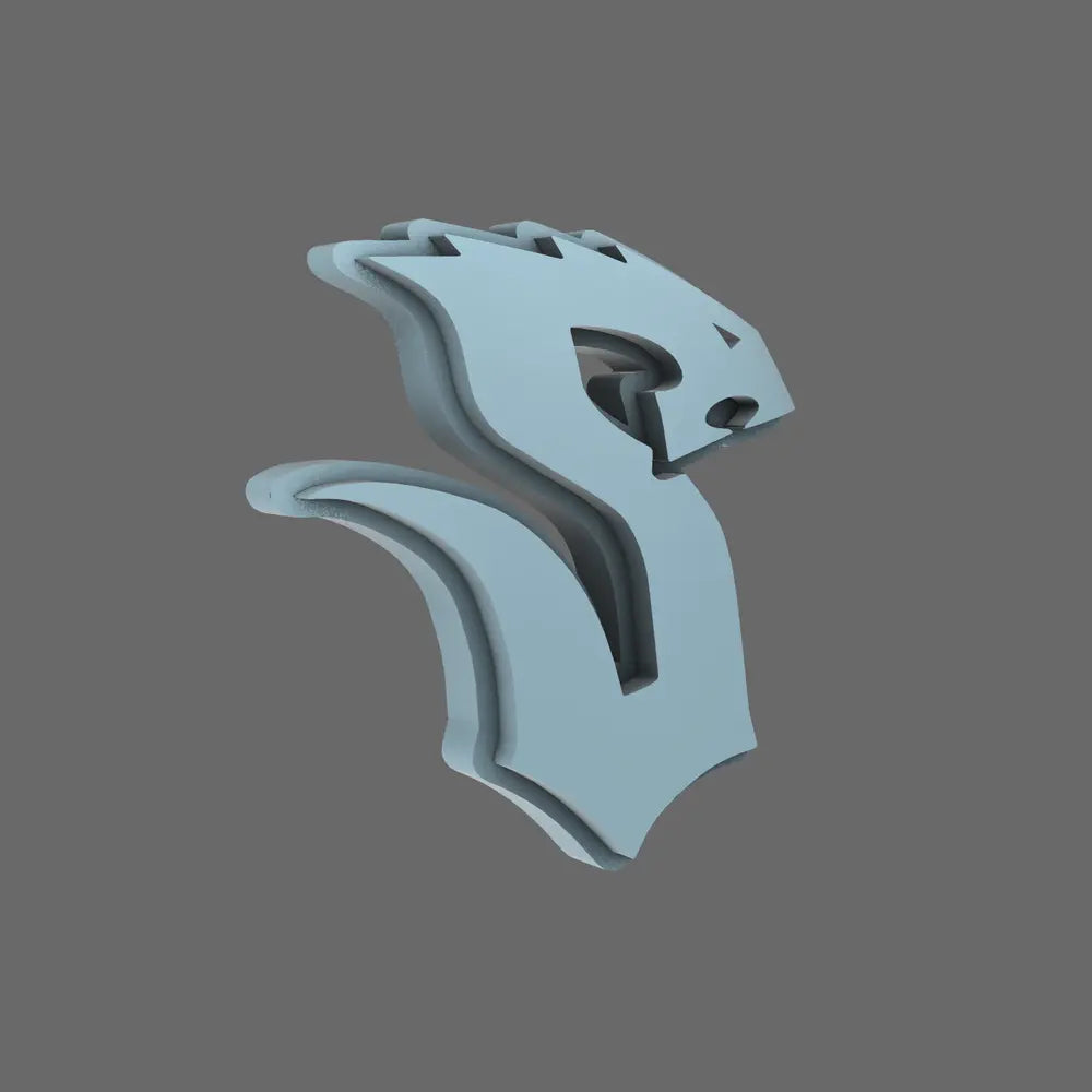 Void Serpents V10B Shoulder Symbols RIGHT - BW Terrain & Forge