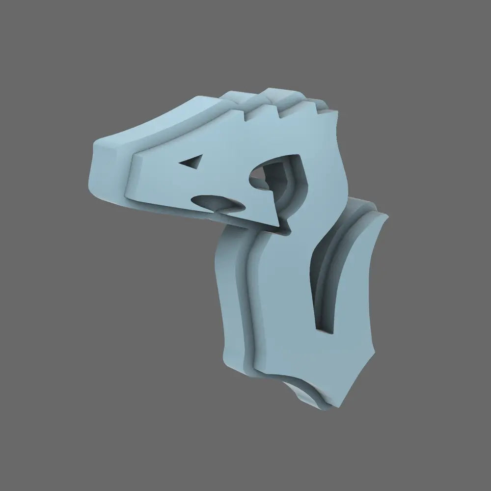 Void Serpents V10K Shoulder Symbols LEFT - BW Terrain & Forge