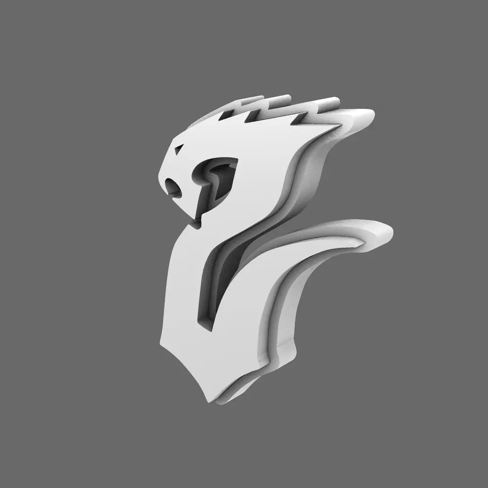 Void Serpents V10K Shoulder Symbols LEFT - BW Terrain & Forge