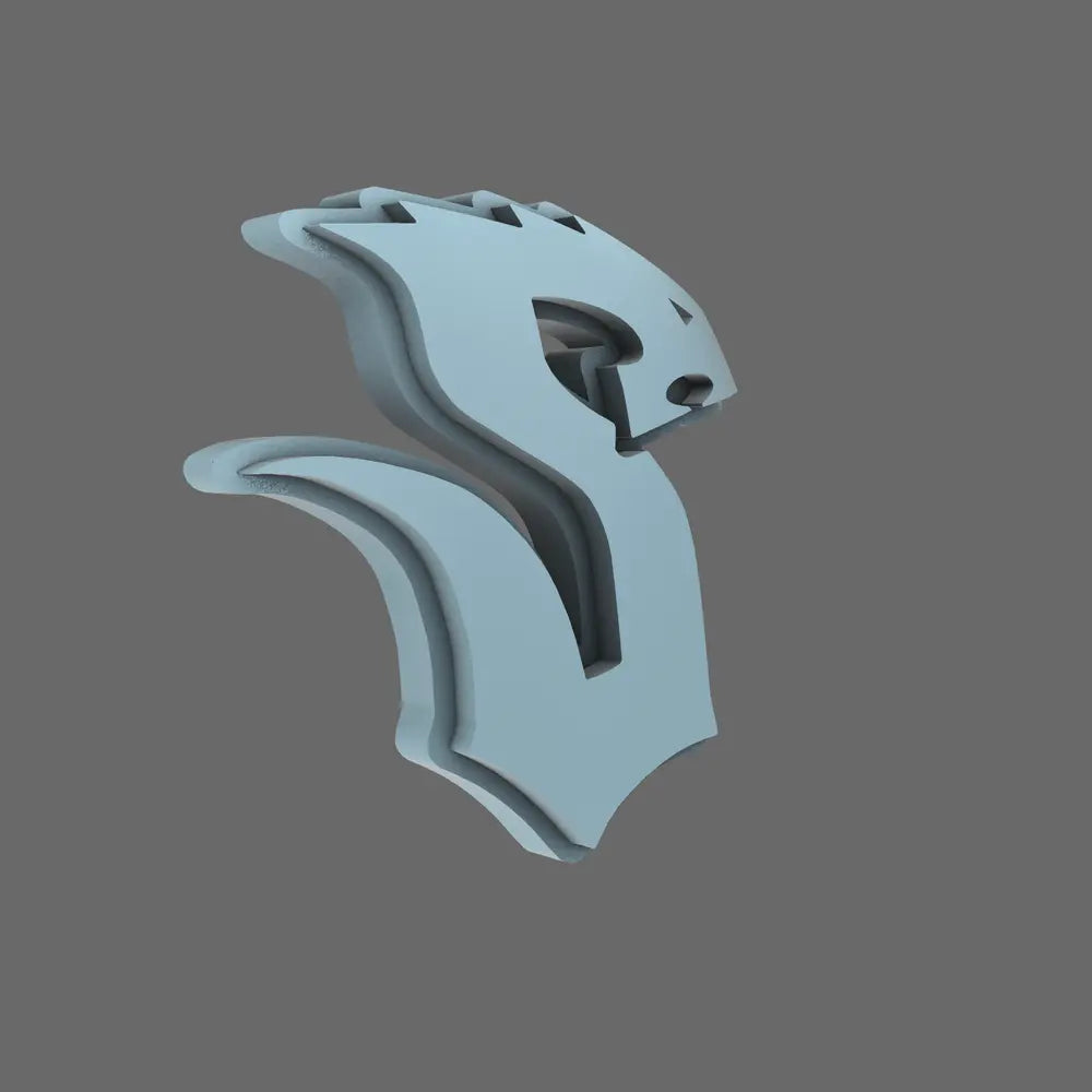 Void Serpents V10K Shoulder Symbols Right - BW Terrain & Forge