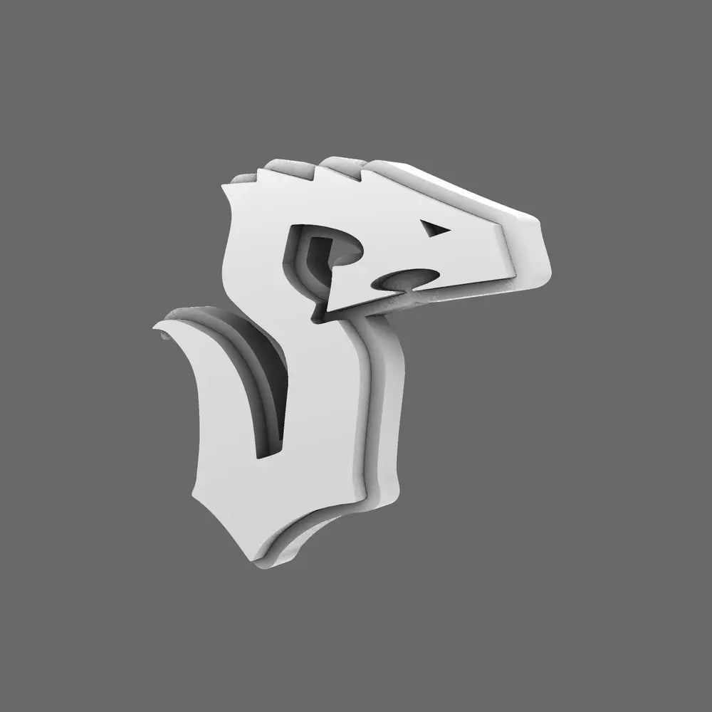 Void Serpents V10K Shoulder Symbols Right - BW Terrain & Forge
