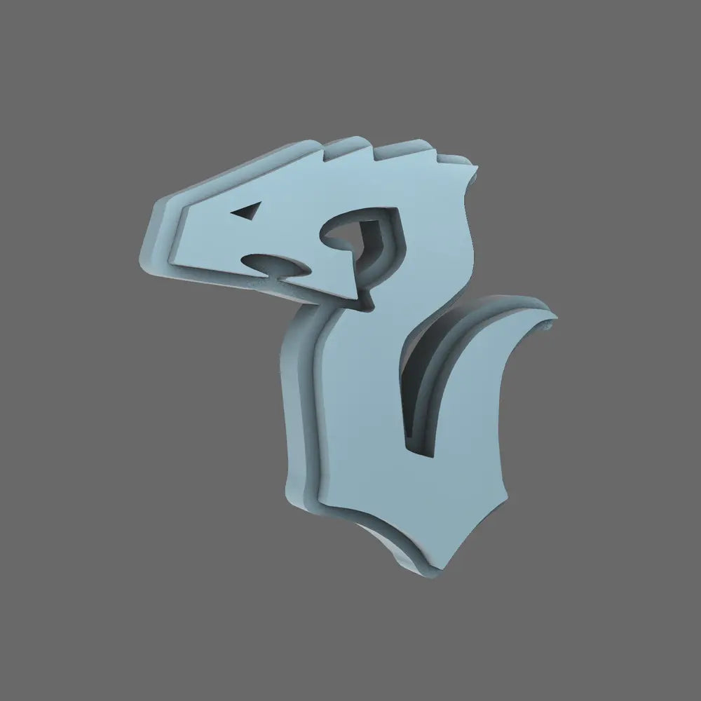 Void Serpents V10R Shoulder Symbols LEFT - BW Terrain & Forge