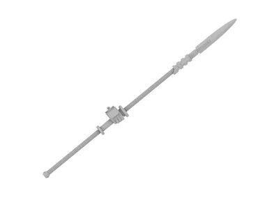 Cyber Samurai Yari Spears (STL Format) - view 1