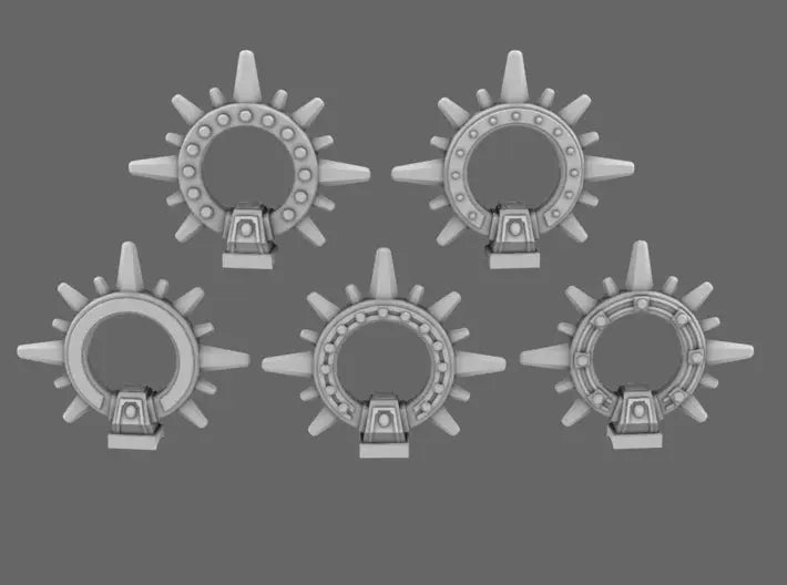 Space Knights Iron Halo Type 01 3d printed