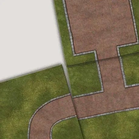 Digital Forge: Brick Paths - Modular Terrain Tiles - BW Terrain & Forge