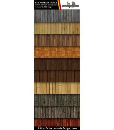 Digital Forge: DIY Designs - Wooden Floor Textures - BW Terrain & Forge