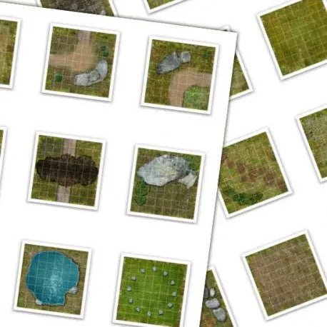 Digital Forge: Huntsman's Forest - Forest Themed Modular Terrain Tiles - BW Terrain & Forge