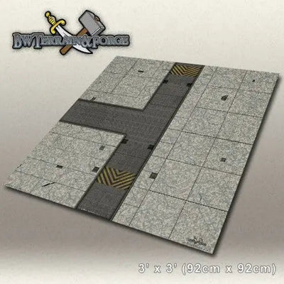 Forge Mats: Alpha Base One (Gray Variant) - BW Terrain & Forge