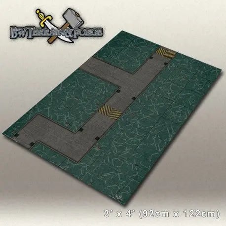 Forge Mats: Alpha Base One (Green Variant) - BW Terrain & Forge