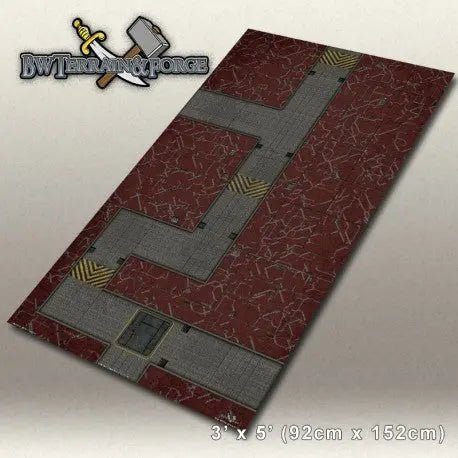 Forge Mats: Alpha Base One (Red Variant) - BW Terrain & Forge