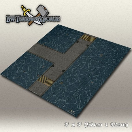Forge Mats: Alpha Base One (Blue Variant) - bw-terrain-forge