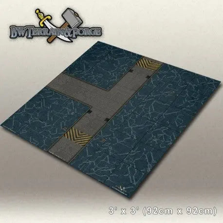 Forge Mats: Alpha Base One (Blue Variant) - bw-terrain-forge