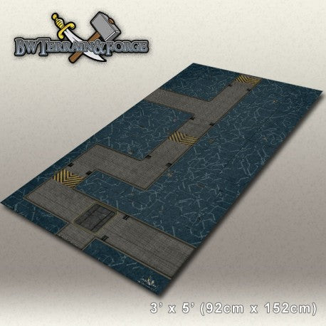 Forge Mats: Alpha Base One (Blue Variant) - bw-terrain-forge
