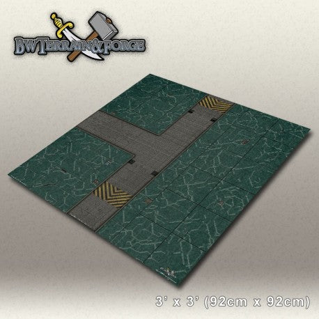 Forge Mats: Alpha Base One (Green Variant) - bw-terrain-forge