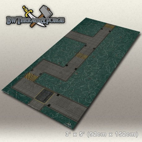 Forge Mats: Alpha Base One (Green Variant) - bw-terrain-forge