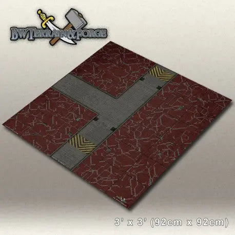 Forge Mats: Alpha Base One (Red Variant) - bw-terrain-forge