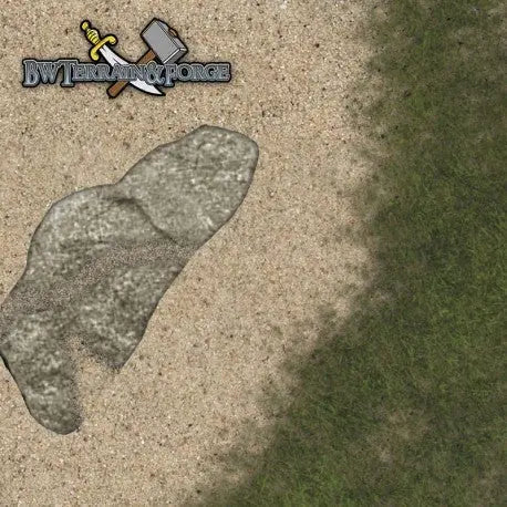 Forge Mats: Coastal Defender - Oceanfront Themed Gaming Mat - bw-terrain-forge