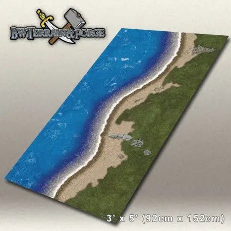 Forge Mats: Coastal Defender Beach Gaming Mat - view 3