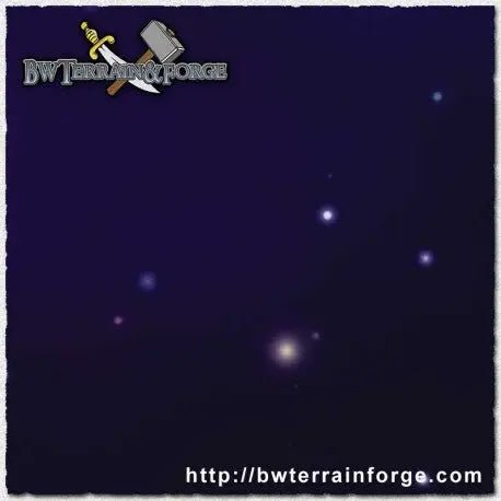 Forge Mats: Deep Space Gaming Mat - BW Terrain & Forge
