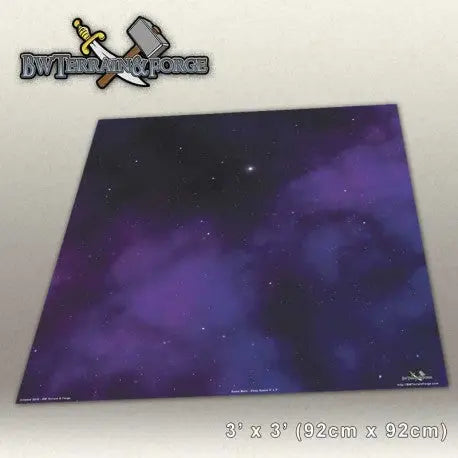 Forge Mats: Deep Space - space themed gaming mat - bw-terrain-forge