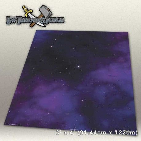 Forge Mats: Deep Space - space themed gaming mat - bw-terrain-forge