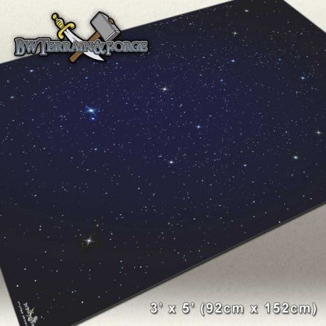 Forge Mats: Star Scape - space themed gaming mat - bw-terrain-forge